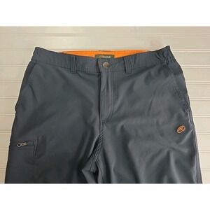 Cloudveil Pants Mens Medium Black Softshell Elastic Waist Hiking Climbing
